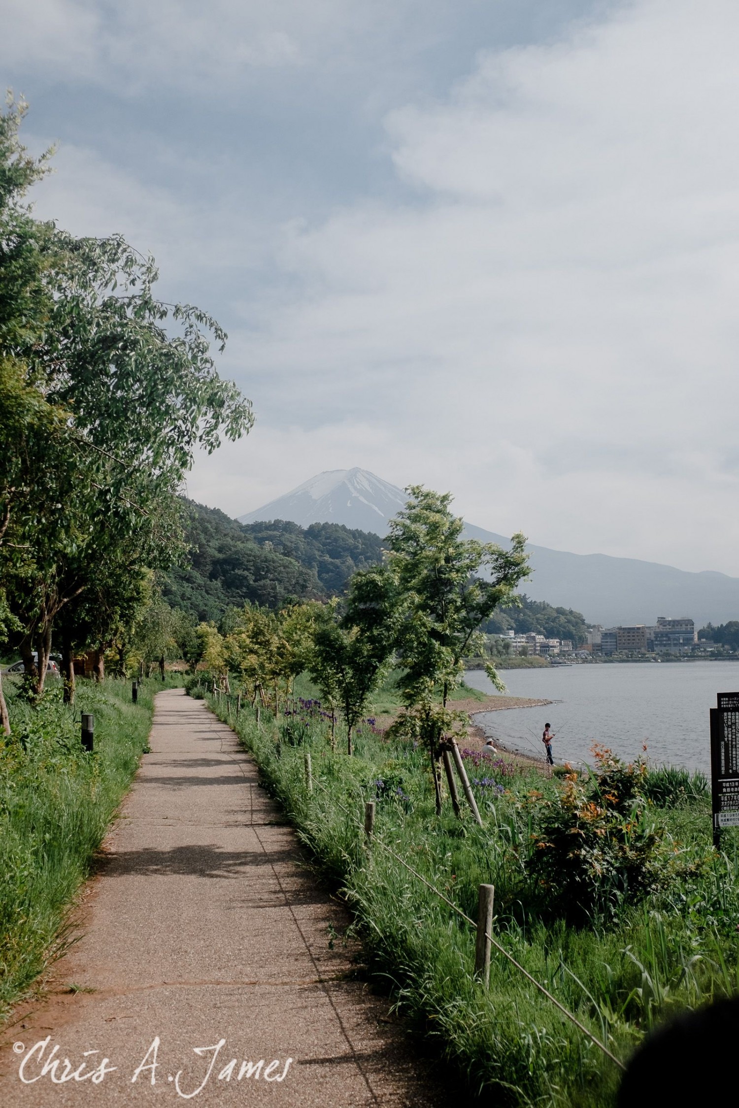 Lake Kawaguchiko - Chris A James