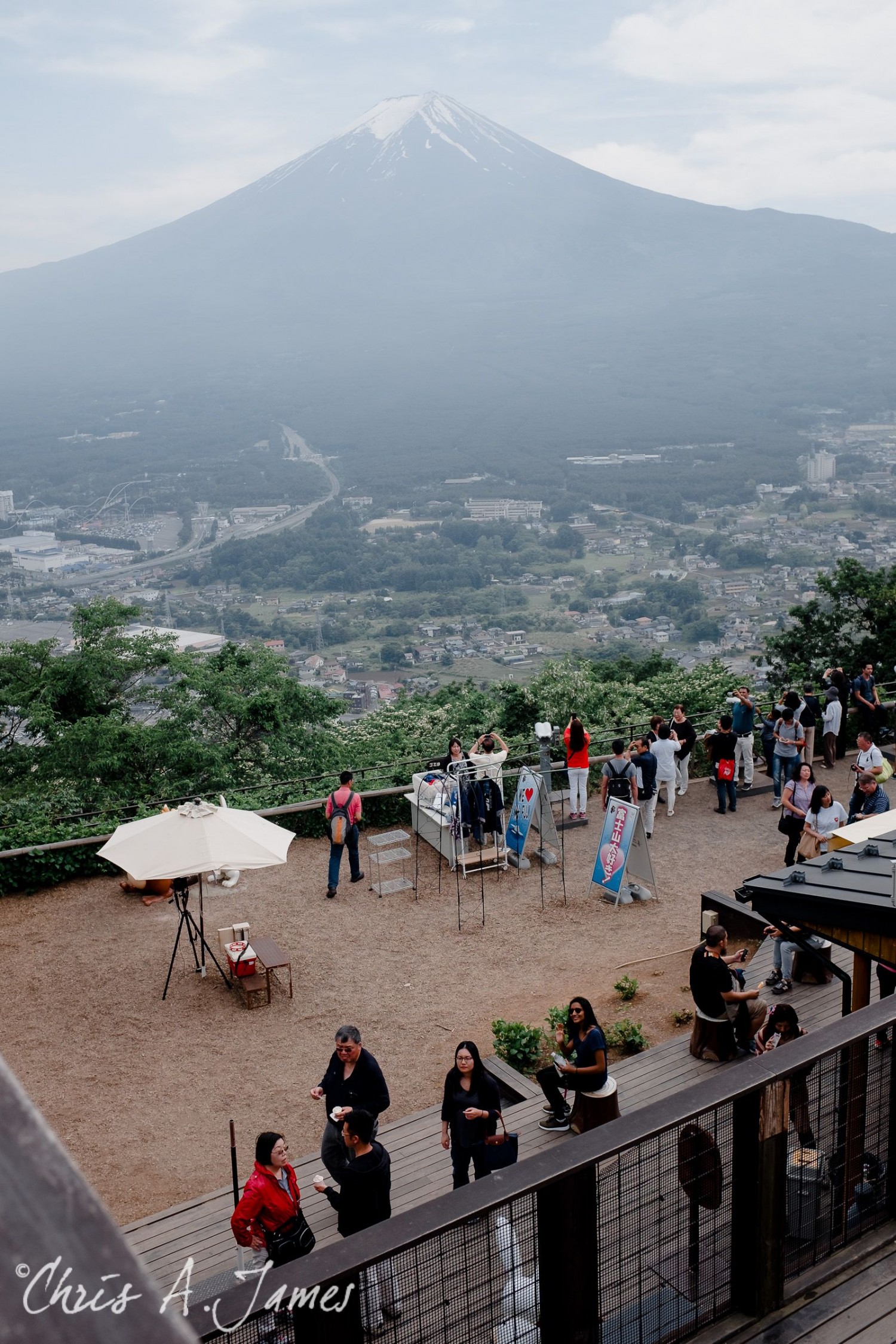 Lake Kawaguchiko - Chris A James